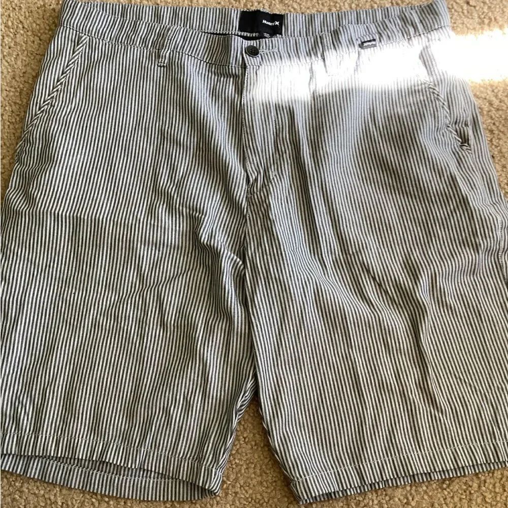 Hurley Striped Casual Shorts